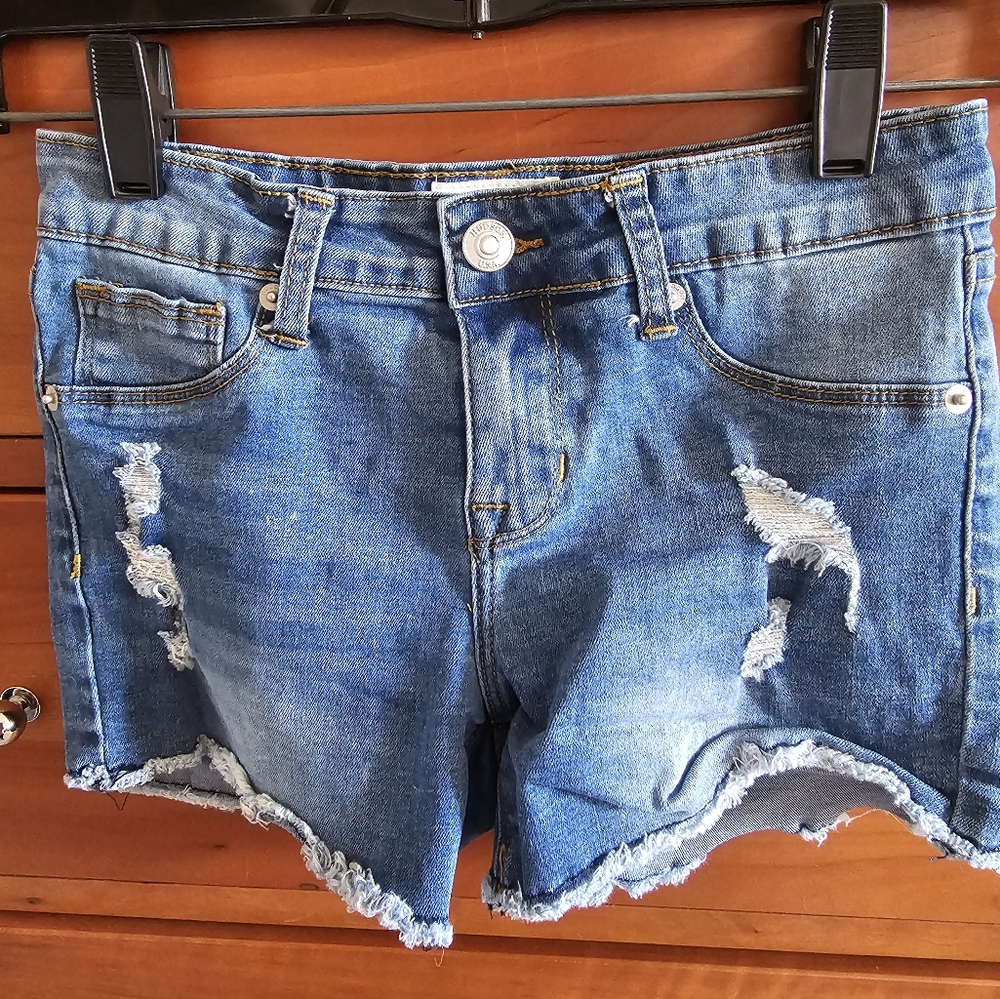 Girls denim shorts
